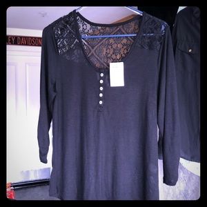 Khols Henley quarter length sleeves shirt